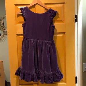 NWOT PoP Purple Velvet Sparkly Dress size 12